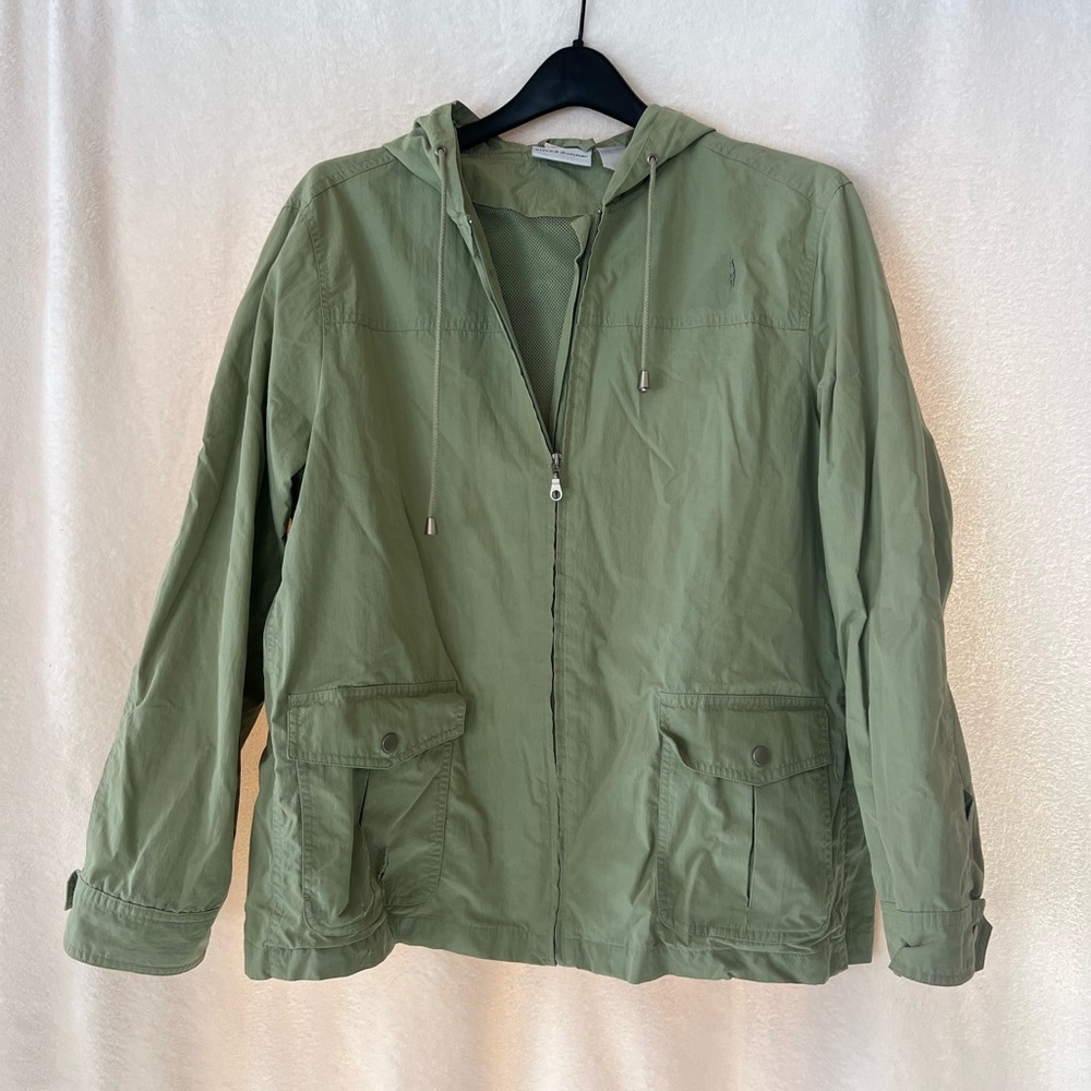 Green Windbreaker